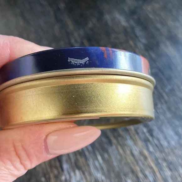 Round Keepsake Tin box with natural olive oil soap bar. See more in my closet - Picture 6 of 6